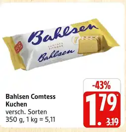 Marktkauf Bahlsen comtess kuchen Angebot
