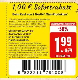 Marktkauf Nestlé mini-produkte Angebot