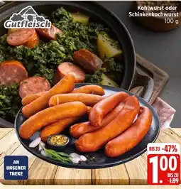 Marktkauf Gutfleisch kohlwurst Angebot