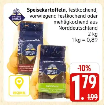 Marktkauf Unsere heimat speisekartoffeln festkochend Angebot