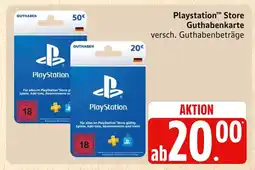 Marktkauf Playstation store guthabenkarte 50€ Angebot