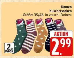 Marktkauf Damen kuschelsocken Angebot