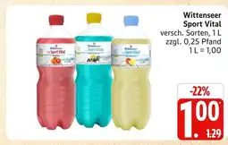 Marktkauf Wittenseer sport vital grapefruit Angebot