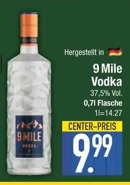 Edeka 9 mile vodka Angebot