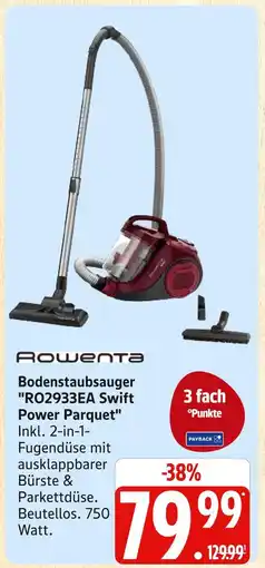 Marktkauf Rowenta bodenstaubsauger ro2933ea swift power parquet Angebot
