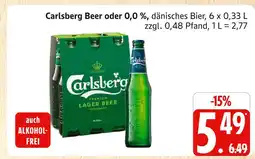 Marktkauf Carlsberg beer Angebot