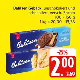 Marktkauf Bahlsen gebäck unschokoliert Angebot