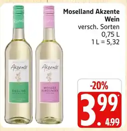 Marktkauf Moselland akzente riesling Angebot