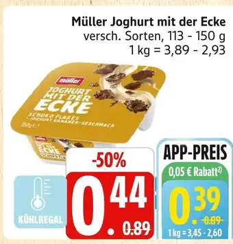Marktkauf Müller joghurt mit der ecke Angebot