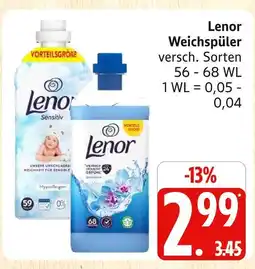 Marktkauf Lenor weichspüler sensitive Angebot