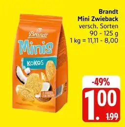 Marktkauf Brandt mini zwieback Angebot
