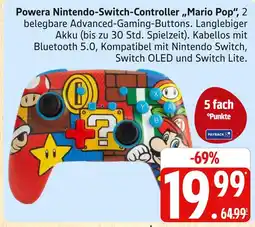 Marktkauf Powera nintendo-switch-controller mario pop Angebot