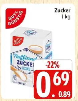 Marktkauf Gut & günstig zucker Angebot