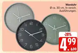 Marktkauf Wanduhr Angebot