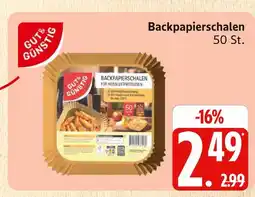 Marktkauf Gut & günstig backpapierschalen Angebot