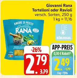 Marktkauf Giovanni rana tortelloni Angebot