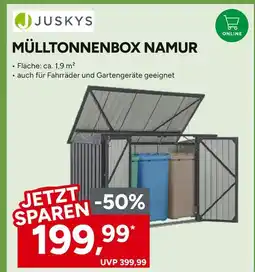 Marktkauf Juskys mülltonnenbox namur Angebot