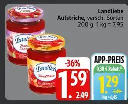 Edeka Landliebe fruchtcreme erdbeeren Angebot