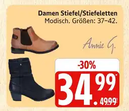 Marktkauf Annie g. damen stiefel Angebot