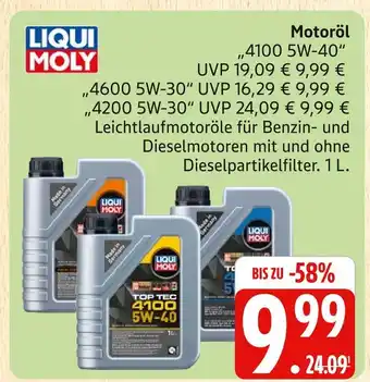 Marktkauf Liqui moly 4100 5w-40 Angebot