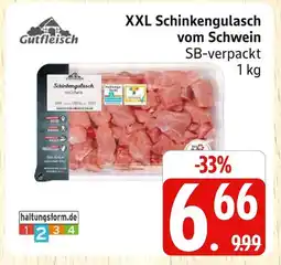 Marktkauf Gutfleisch xxl schinkengulasch vom schwein Angebot