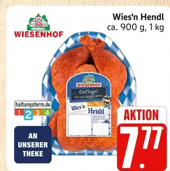 Marktkauf Wiesenhof wies'n hendl Angebot
