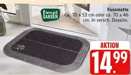 Marktkauf Living & garden fussmatte Angebot