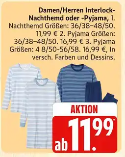 Marktkauf Damen/herren interlock-nachthemd Angebot
