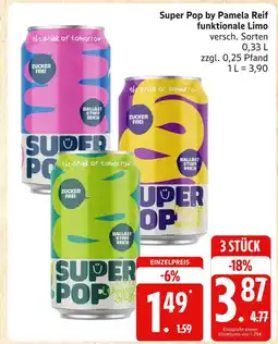 Marktkauf Super pop by pamela reif funktionale limo citrus lemongrass ginger Angebot