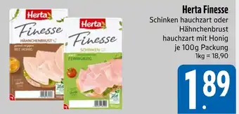 Edeka Herta finesse schinken hauchzart Angebot