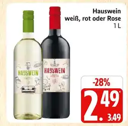 Marktkauf Hauswein weiß Angebot
