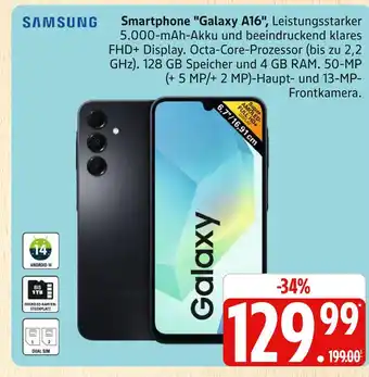 Marktkauf Samsung galaxy a16 Angebot