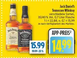 diska Jack daniel's tennessee whiskey honey Angebot