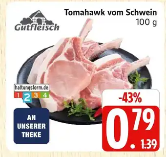 Marktkauf Gutfleisch tomahawk vom schwein Angebot