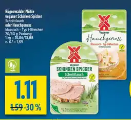 diska Rügenwalder mühle veganer schinken spicker schnittlauch Angebot