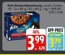 Edeka Felix katzen nassnahrung Angebot