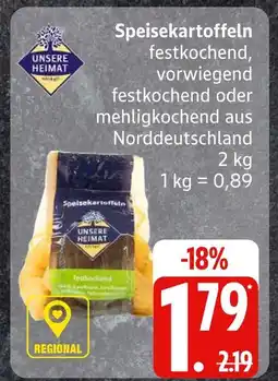 Edeka Unsere heimat speisekartoffeln Angebot
