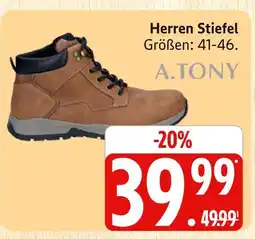 Marktkauf A.tony herren stiefel Angebot