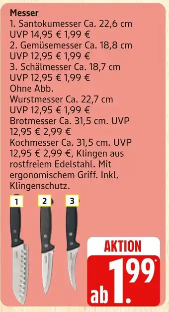 Marktkauf Santokumesser Angebot