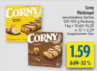 diska Corny müsliriegel schoko-banane Angebot