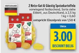diska Gut & günstig speisekartoffeln Angebot