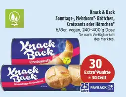 E-Center Knack & back sonntags-, mehrkorn- brötchen, croissants oder hörnchen Angebot