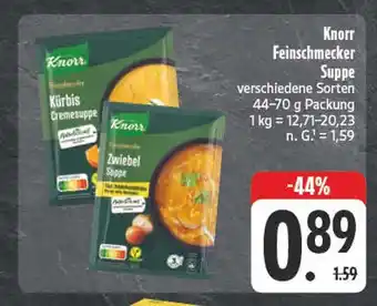 E-Center Knorr feinschmecker suppe Angebot
