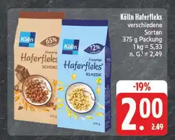 E-Center Kölln haferfleks schoko Angebot