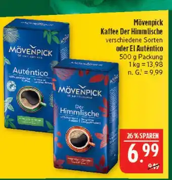 Marktkauf Mövenpick kaffee der himmlische Angebot