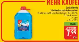 Marktkauf Gut & günstig scheibenfrostschutz konzentrat Angebot
