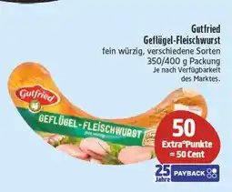 E-Center Gutfried geflügel-fleischwurst fein würzig Angebot