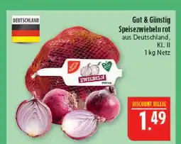 Marktkauf Gut & günstig speisezwiebeln rot Angebot