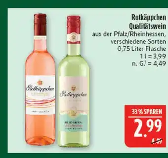 Marktkauf Rotkäppchen qualitätswein rosé Angebot