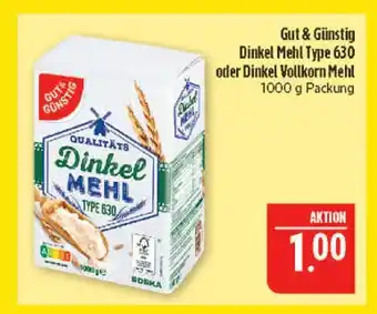 Marktkauf Gut & günstig dinkel mehl type 630 Angebot